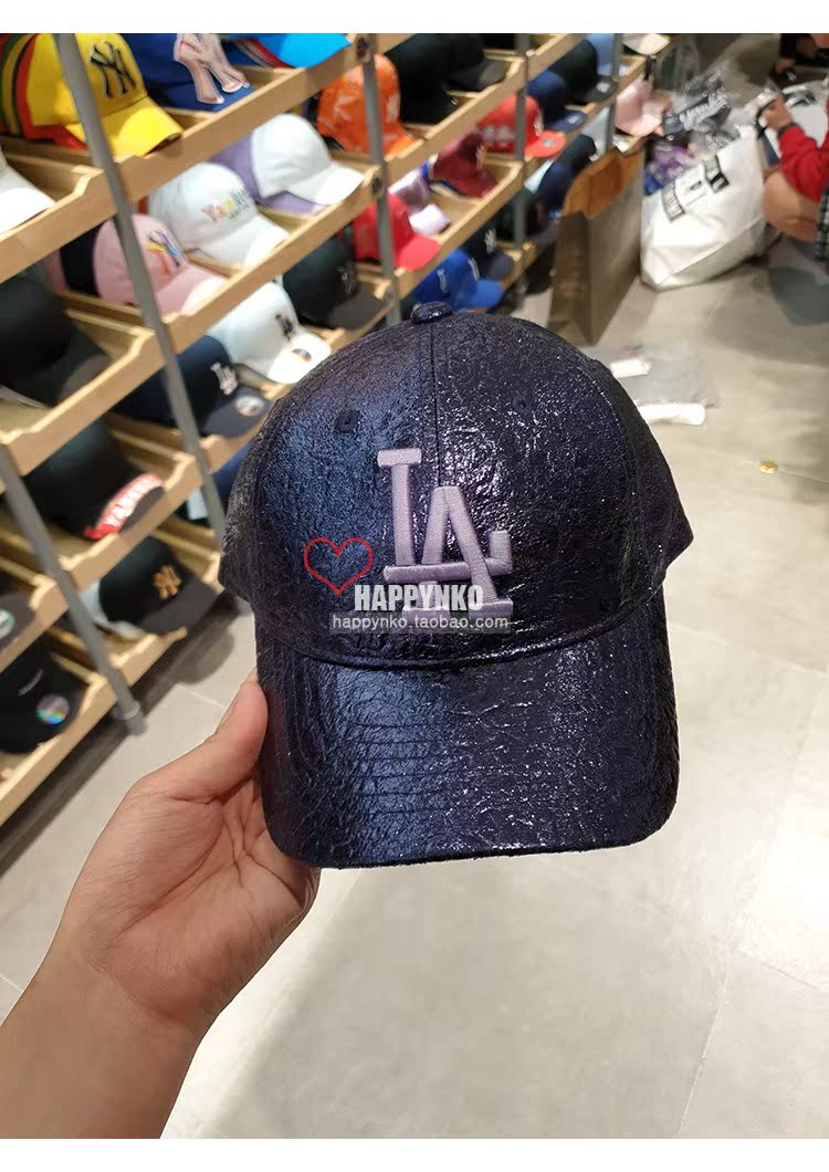 MLB Hàn Quốc mua ban đầu 18 cặp đôi mùa thu và mùa đông mũ bóng chày thêu bóng lớn tiêu chuẩn CPCG - Bóng chày găng tay bóng chày catcher