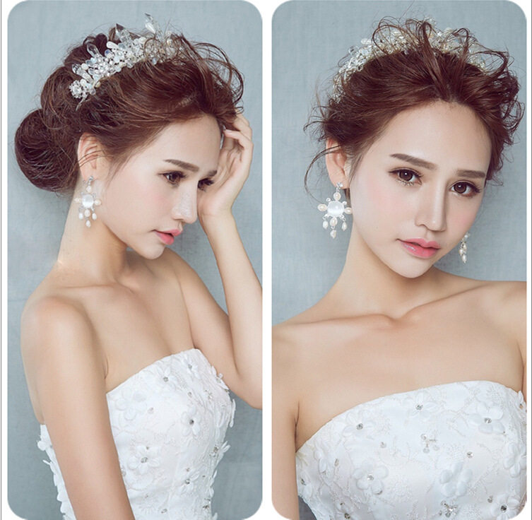 Clear Cabin Special Price Bridal Wedding Head Accessories Wedding Crown Makeup Artist Disc Hair Accessories Photo Gallery Photo Headwear