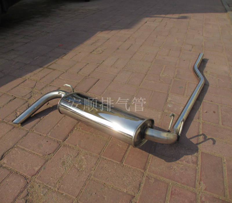 Thickened New Mason Stainless Steel Exhaust Pipe Rear Section Car Stainless Steel Silencers Silencers