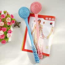  Massage hammer beating hammer shoulder and cervical spine massager meridian slapping stick health hammer back slapping board small hammer dont ask for anyone