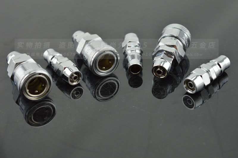 Popularity Ningbo Rongda Connect Outer thread accessories Pneumatic Tools Windpipe Whole pipe joints Quick 8x5