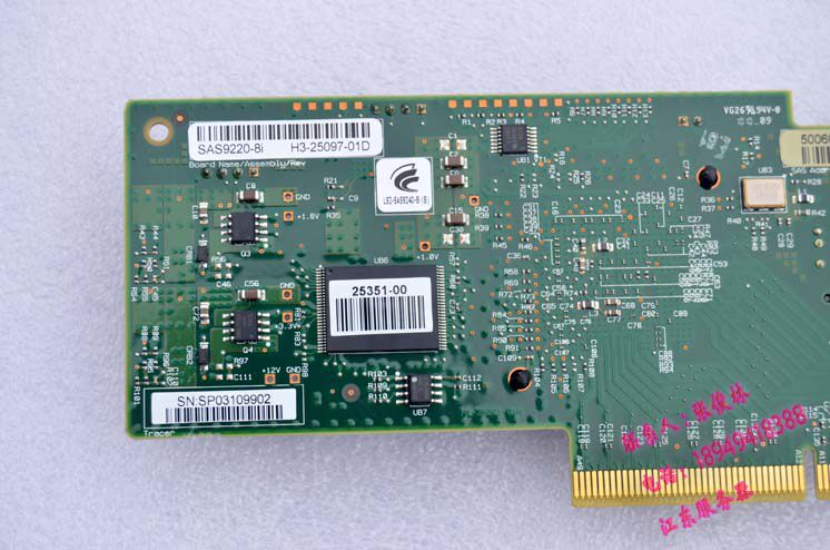 RAID-контроллер lsi 9211-8i 9200 9240 2008  6gb sas直通it群晖卡46m0861 6t 8t