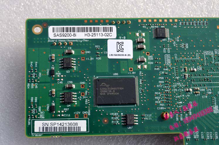 RAID-контроллер lsi 9211-8i 9200 9240 2008  6gb sas直通it群晖卡46m0861 6t 8t