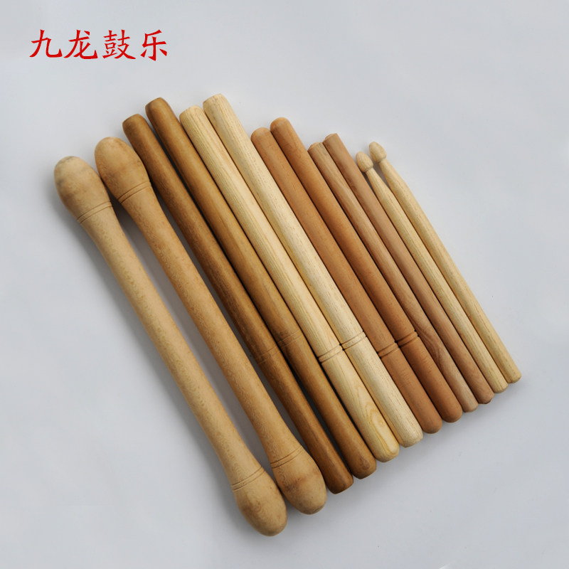 Polished drum stick wood Drum mallet in large drum mallet with small drumbeat gazebo mallet drums fight drumbeat gavel drumbeat gavel