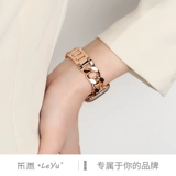 乐雨 Применимо к iwatch8/7/6/5 5 Apple Watch Apple Watch Ultra Strap, Creative Metal Metal Single Steel Single -Chain небольшая цепь ладан 41 мм Fine Model S8