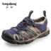 Fang Sheng Baotou Xu hướng giản dị của giới trẻ thời trang ngoài trời mùa hè dép nam giày tây nam đẹp Sandal