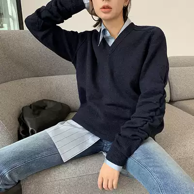 JOC limited edition du Jiading spun velvet feeling delicate skin-friendly warmth Good upper body very wide and stylish loose sweater 