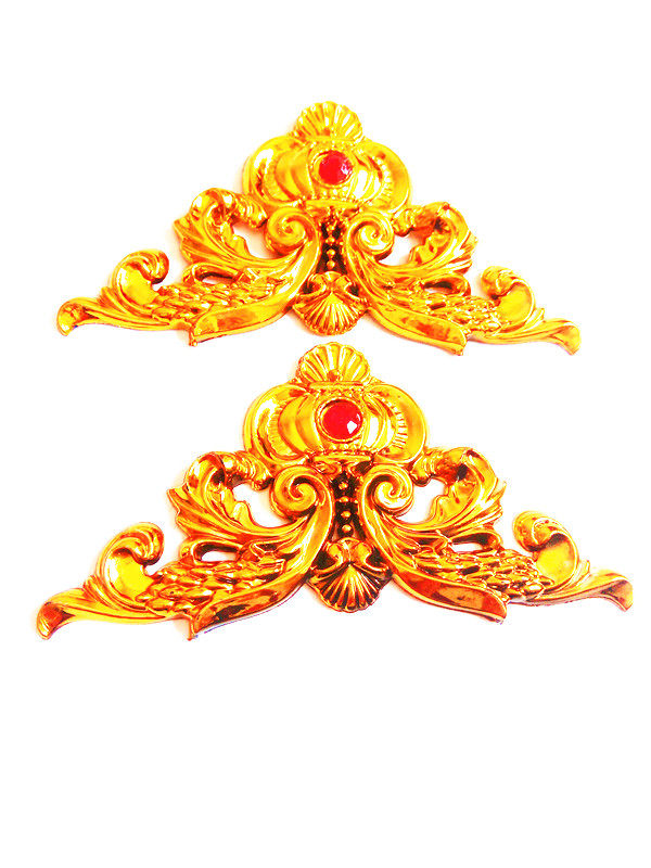 Festive Home Decoration Items Handmade End Afternoon Zongzi Ornament China Knots Accessories Material Golden Corner Flower Patch