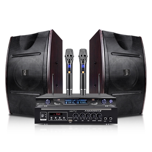 Commercial home ktv theater audio amplifier set