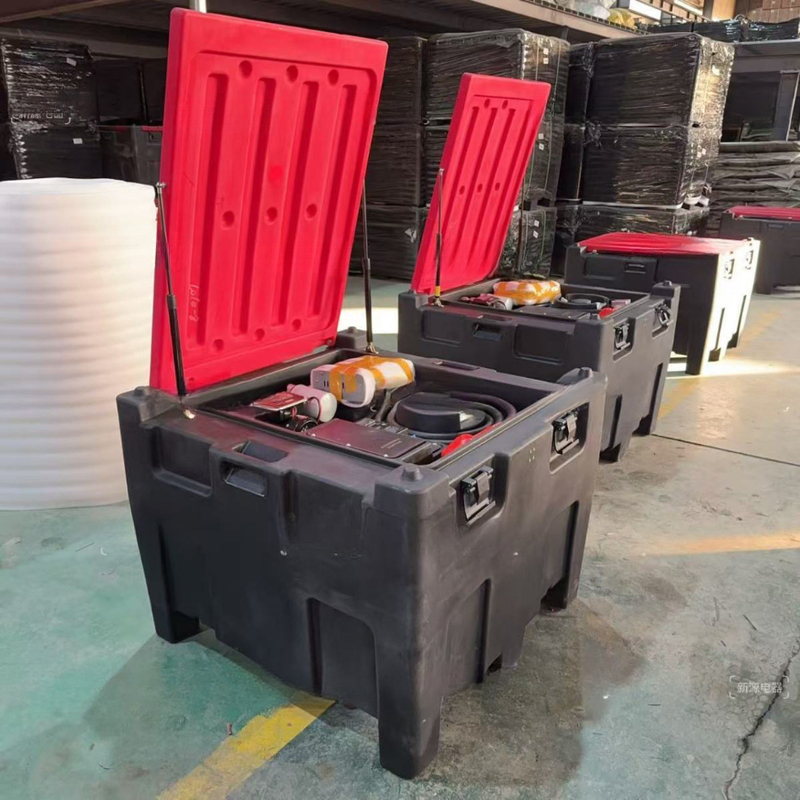 Mobile Refueling Machine, Diesel Refueling Pump, Plastic Oil Tank, Integrated Oil Storage and Refueling Pump Set, Various Models