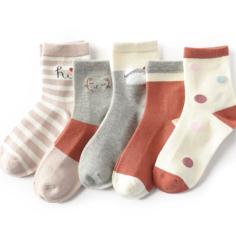 Демисезонные носки на колено, средней длины