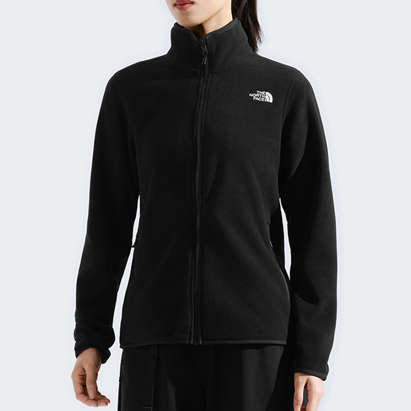 The North Face Women's Fleece Jacket 26 Spring Outdoor Casual Stand-Up Collar Can Be Used as an Inner Layer Jacket 8Fju
