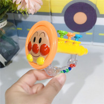 Japan imported bread Anpanman baby baby children trumpet playing hand rattles musical instrument toys