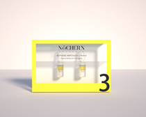 Nochern Hydrating Beauty Night Serum Repair Firming Liquid Hydrating Moisturizing Brightening 3 ampoules