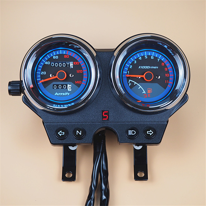 The 150 motorcycle dashboard assembly is suitable for the Racecway GSX Roadmaster Modified Garden Light Code Gauge Speed Oil Gauge