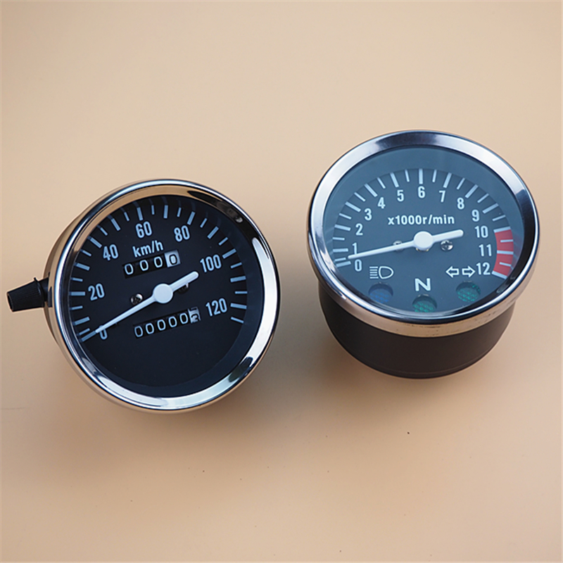  GN125 locomotive meter suitable for light ride Suzuki 3 Suzuki 3 Suzuki metal shell idling mileage meter