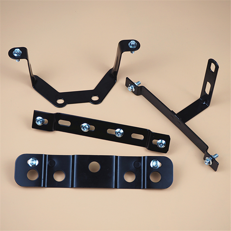 Locomotive retrofit universal license plate iron frame suitable for CG125GN Taizi GS150 front and rear license plate frame