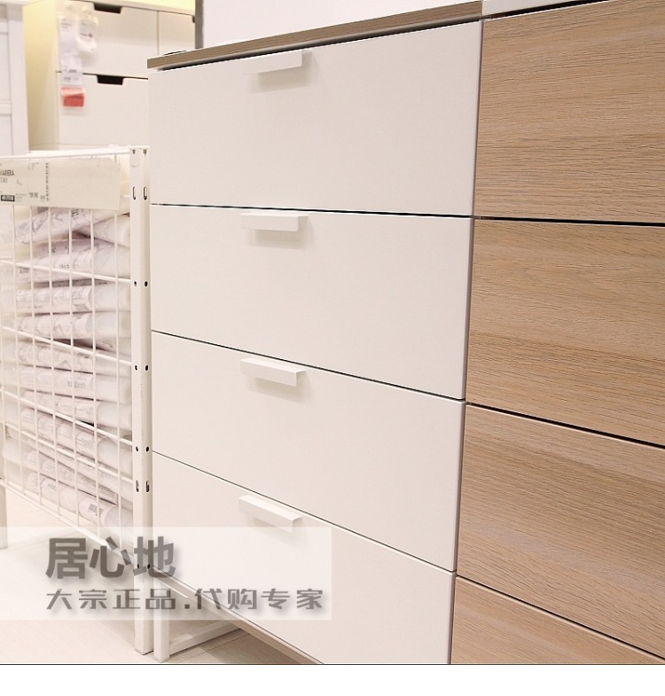 IKEA IKEA Te Lisuo 4 ngăn kéo lưu trữ nhà hàng chuyên thu mua trong nước - Buồng giá tủ nhựa đựng quần áo