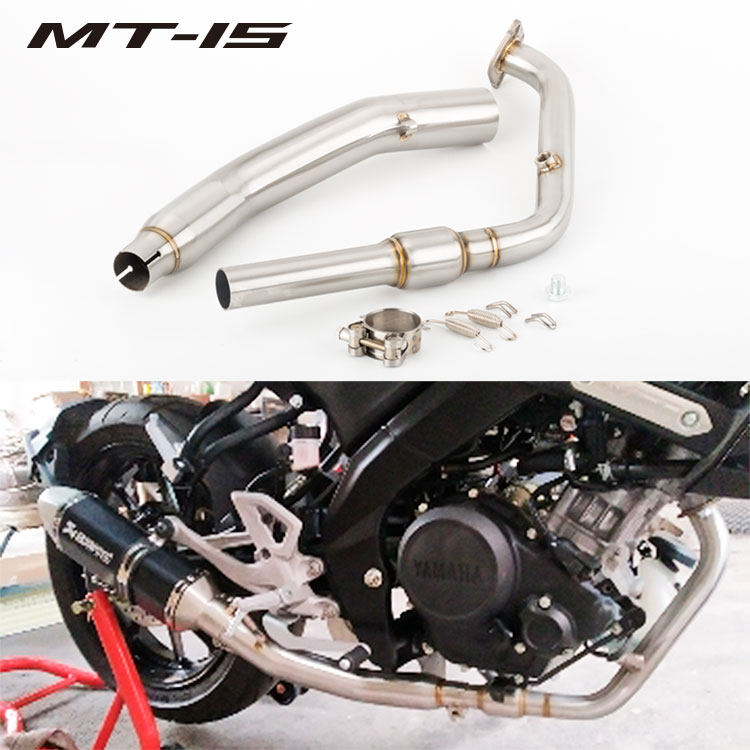 Locomotive modification MT15 exhaust pipe silencer MT-15 front 2020-2021 MT-15 R15V3