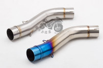 Motorcycle exhaust pipe modification muffler climber mid-scrambler exhaust pipe self-travel modification