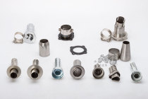 Motorcycle modified exhaust pipe muffler accessories Exhaust accessories 51 interface extension rod exhaust connecting piece