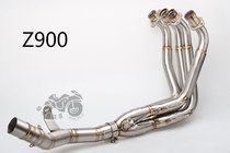 Motorcycle modified exhaust pipe middle section connecting pipe Z900 front section Z900 middle section Z900 middle section Z900 exhaust