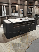  Cloakroom Nakajima custom chest of drawers Italian light luxury simple modern black minimalist island cabinet jewelry cabinet