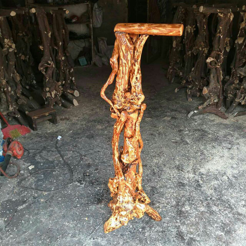 Peacock Specimen Stand, Bird Stand, Clothes Rack, Lamp Stand, Rhododendron Root Carving, Wood Carving, Spliced Flower Stand Ornament, Creative Bonsai