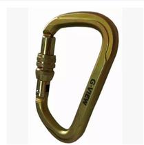 Qiyun GVIEW Heavy C160 D type wire buckle steel lock 50KN CE certification rock climbing climbing ice rescue