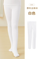 Белые осенние колготки