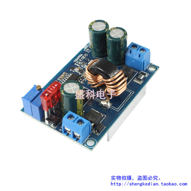5A自动升降压恒压恒流稳压模块60W 5V-32V太阳能风能充电LED驱动