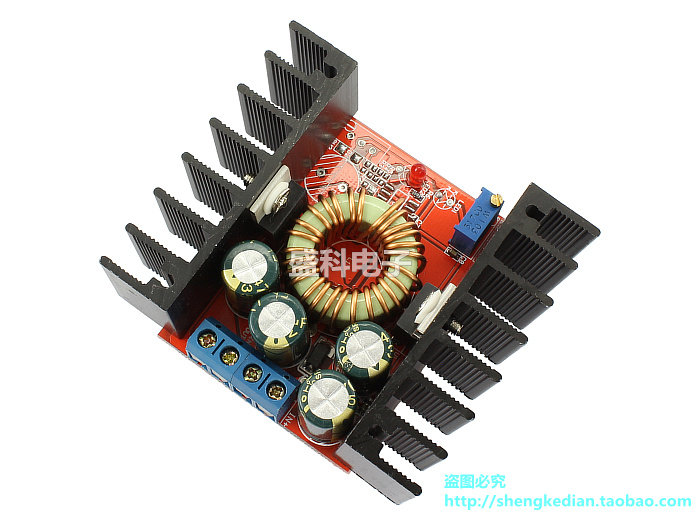 100W大功率 10A降压电路板 7~32V转1~28V19V12V恒压 笔记型电脑电源