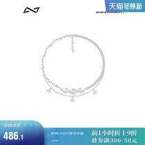 omtox vava Thorn heart necklace rebirth series Vine choker pendant light luxury fashion women jewelry