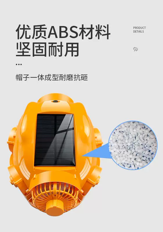 mũ bảo hộ trùm đầu Mũ bảo hiểm năng lượng mặt trời có quạt tích hợp điều hòa không khí làm lạnh công trường sạc đôi mũ bảo hiểm bluetooth chống nắng mùa hè làm mát mũ bảo hộ có quạt mũ lao động