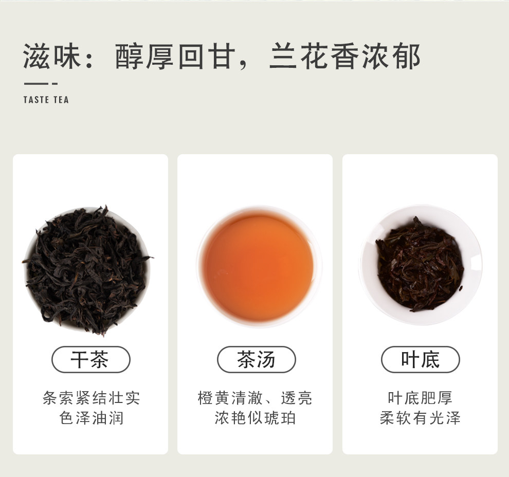 凤凰茶业 北苑水仙茶 特级乌龙茶 70g 图5