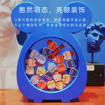 Childrens baby tooth box Tooth replacement memorial boy and girl tooth storage tank Save collection Baby fetal hair tooth storage box