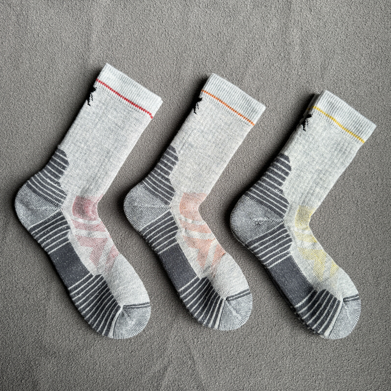 Aliensheen Alien Sheep New Men's and Women's Merino Wool Full-Loop Shock-Absorbing Hiking Outdoor Socks Aliensheen Alien Sheep New Men's and Women's Merino Wool Full-Loop Shock-Absorbing Hiking Outdoor Socks