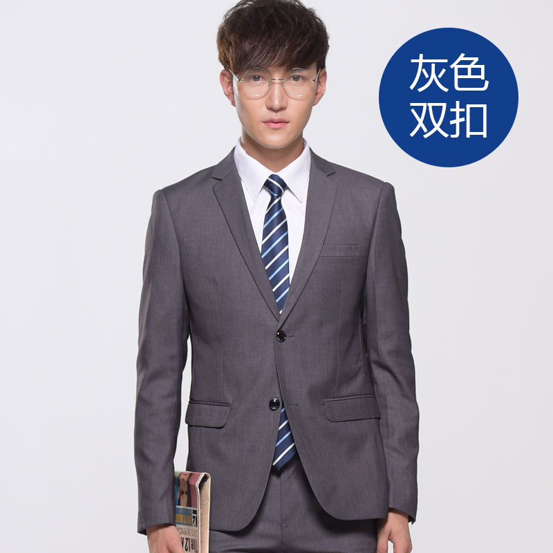 GZG mùa xuân và Job Interview ăn mặc đám cưới Suit Suit nam thu Slim Slim ăn mặc của nam giới