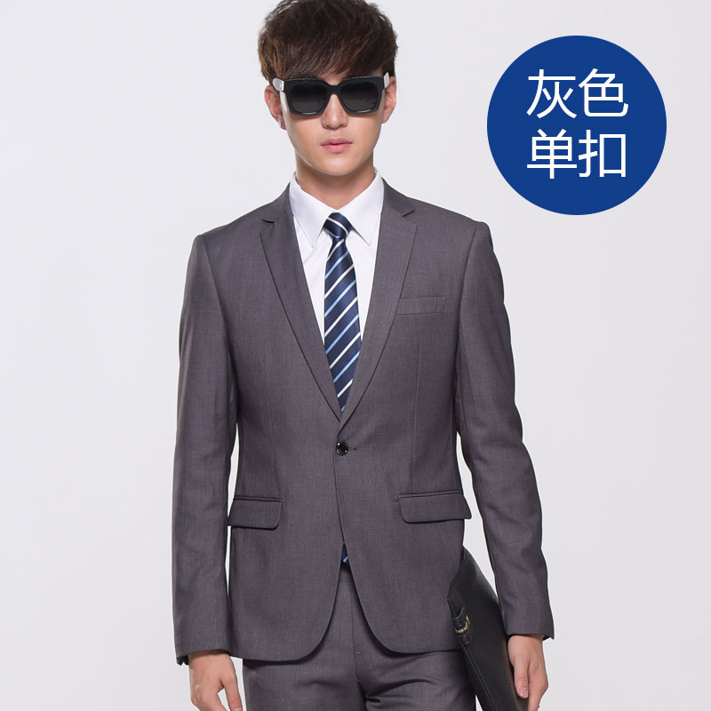 GZG mùa xuân và Job Interview ăn mặc đám cưới Suit Suit nam thu Slim Slim ăn mặc của nam giới