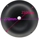 Профессиональный круглый мегафон с аксессуарами, 7 дюймов, 8 дюймов, 9 дюймов, 10 дюймов