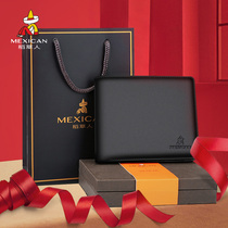 Scarecrow official flagship store wallet men short - term fur wallet 2022 new bullshine thin wallet