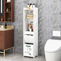 Bathroom floor-to-floor multi-layer shelf toilet toilet side cabinet lockers slit storage cabinet waterproof toilet narrow