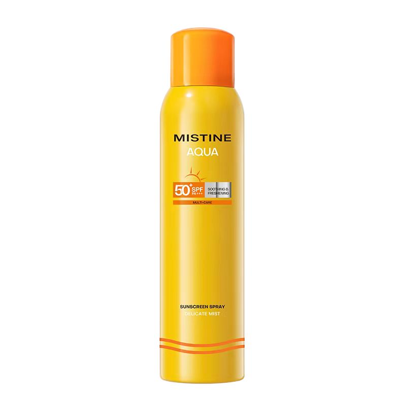 拍2件！泰国Mistine防晒小黄喷180ml*2瓶