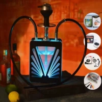 Vivi Double Tube + Кокосовая оболочка высота углеродной высоты 45 см в высоту