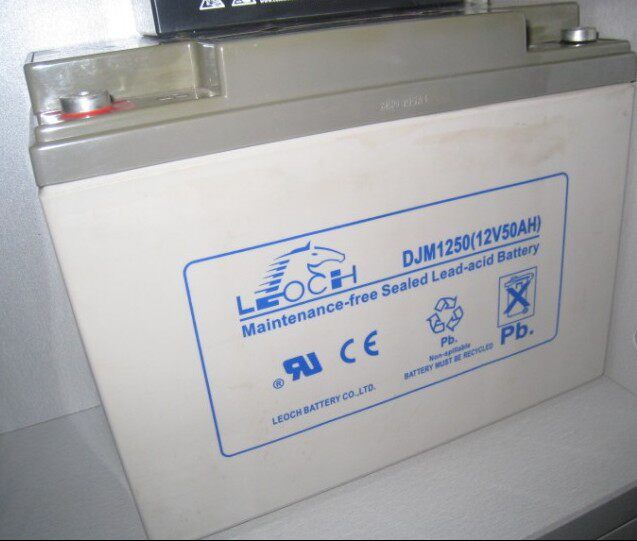 Factory low-cost direct sales LEOCH Leishi DJM1250 12V50AH DC screen distribution cabinet UPS power supply battery