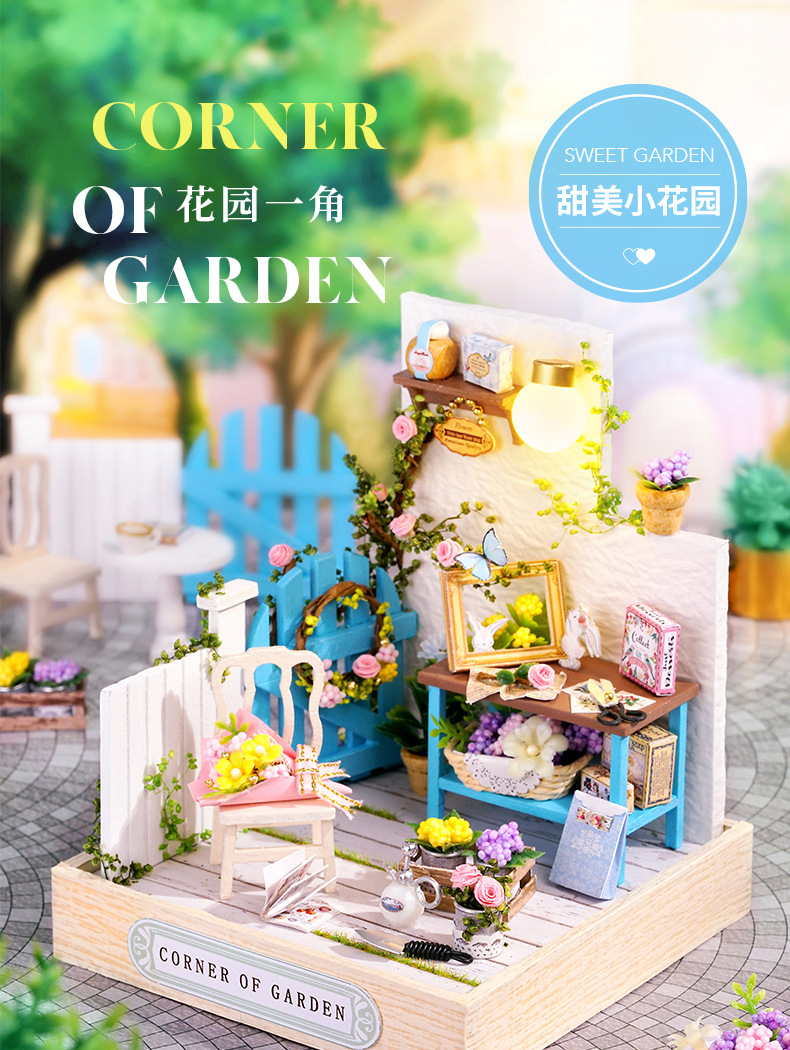 图片[14]-diy小屋幸福一阁手工拼装模型玩具小房子创意生日礼物女生-语梦星球