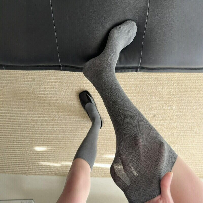 Thin and Sheer~ Calf Socks That Can Be Used as Sun Protection in Summer! Korean-Style Breathable Slimming Socks for Spring and Summer Thin and Sheer~ Calf Socks That Can Be Used as Sun Protection in Summer! Korean-Style Breathable Slimming Socks for Spring and Summer