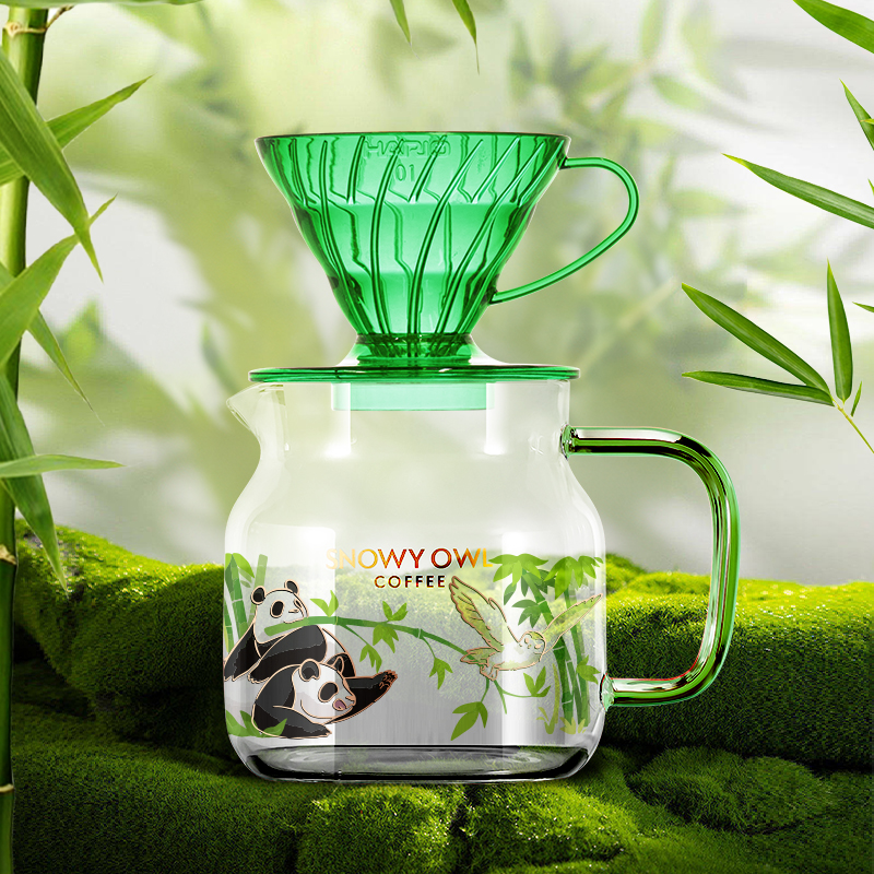 Japanese hario hand-washed v60 filter cup coffee hand-washed pot coffee pot set brewing appliance extraction filter funnel