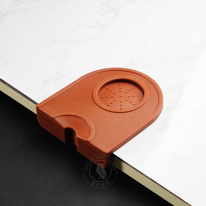 Bột cà phê pad góc pad bột búa pad máy pha cà phê áp lực bột non-slip silicone pad máy pha cà phê phù hợp với