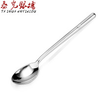 Taeaguang silver building silver spoon s999 foot Silver children spoon coffee spoon full moon gift silver tableware silverware